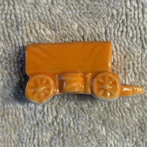 Wade Whimsies Miniatures Covered Wagon Porcelain